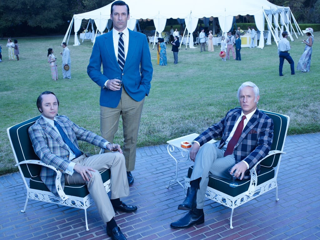 Pete (Vincent Kartheiser) and Roger (John Slattery) look a little matchy-matchy.