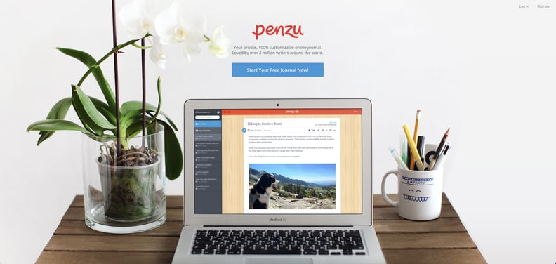 Best Journal App: Penzu
