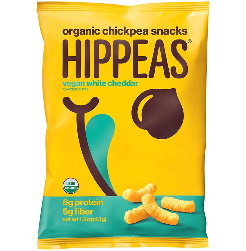 Hippeas素食白切达干酪有机鹰嘴豆的零食