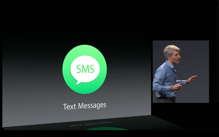 text from android on mac
