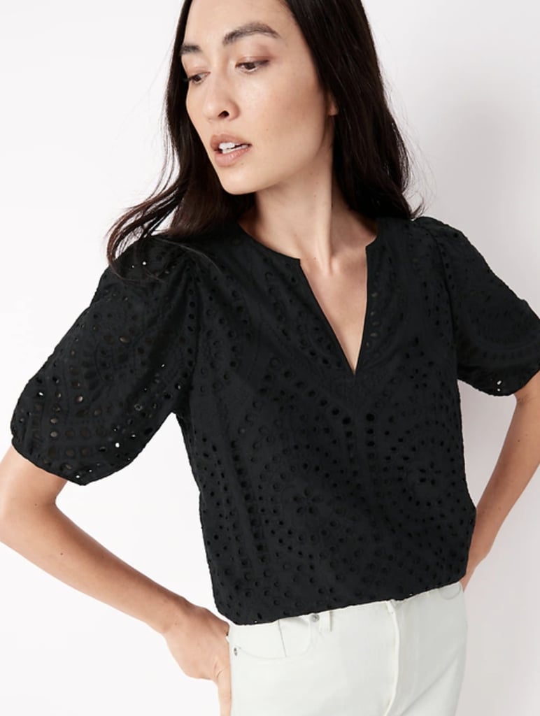 Banana Republic Eyelet Top