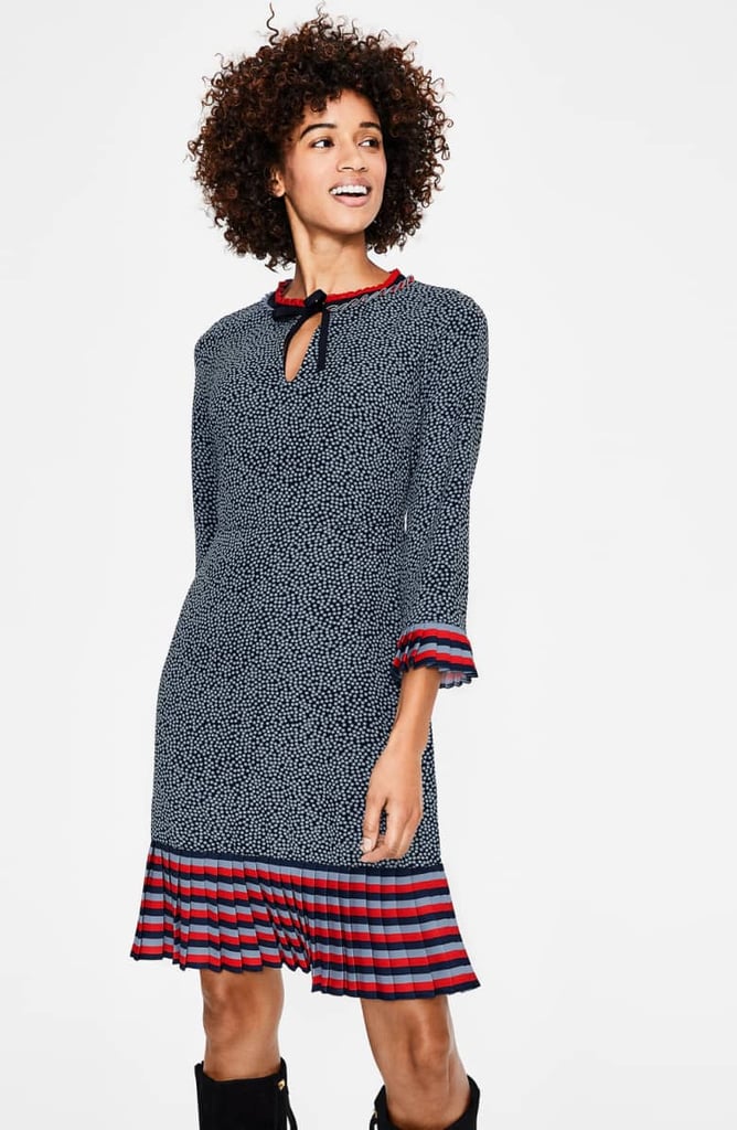 Boden Lara Pleat Trim Shift Dress | Best Dresses For Petites | POPSUGAR ...