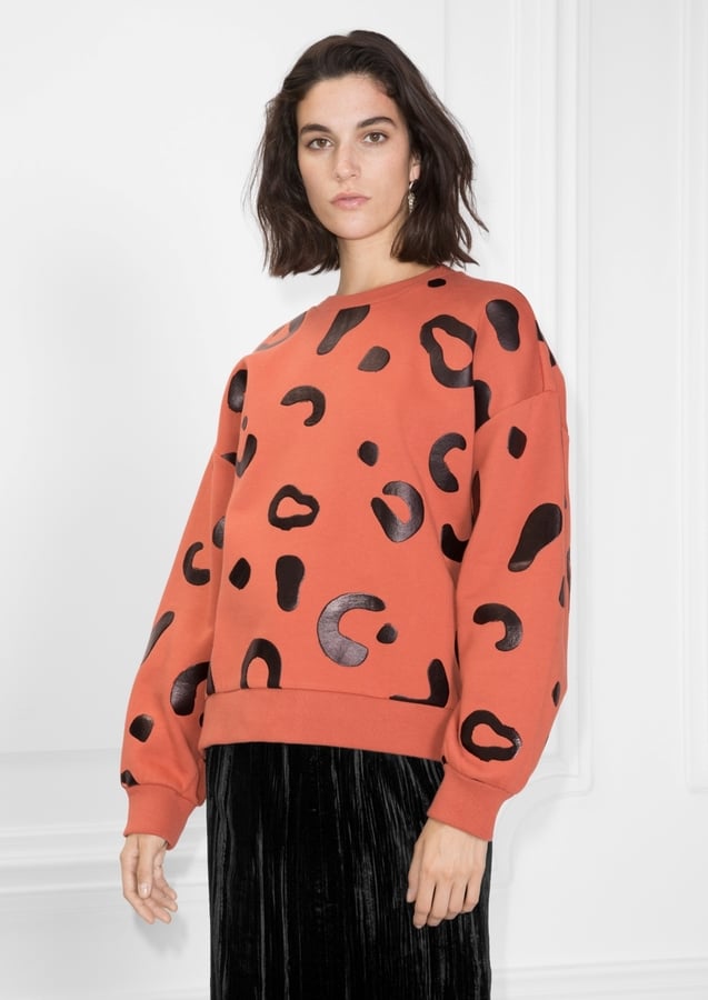 & Other Stories Leopard Sweater
