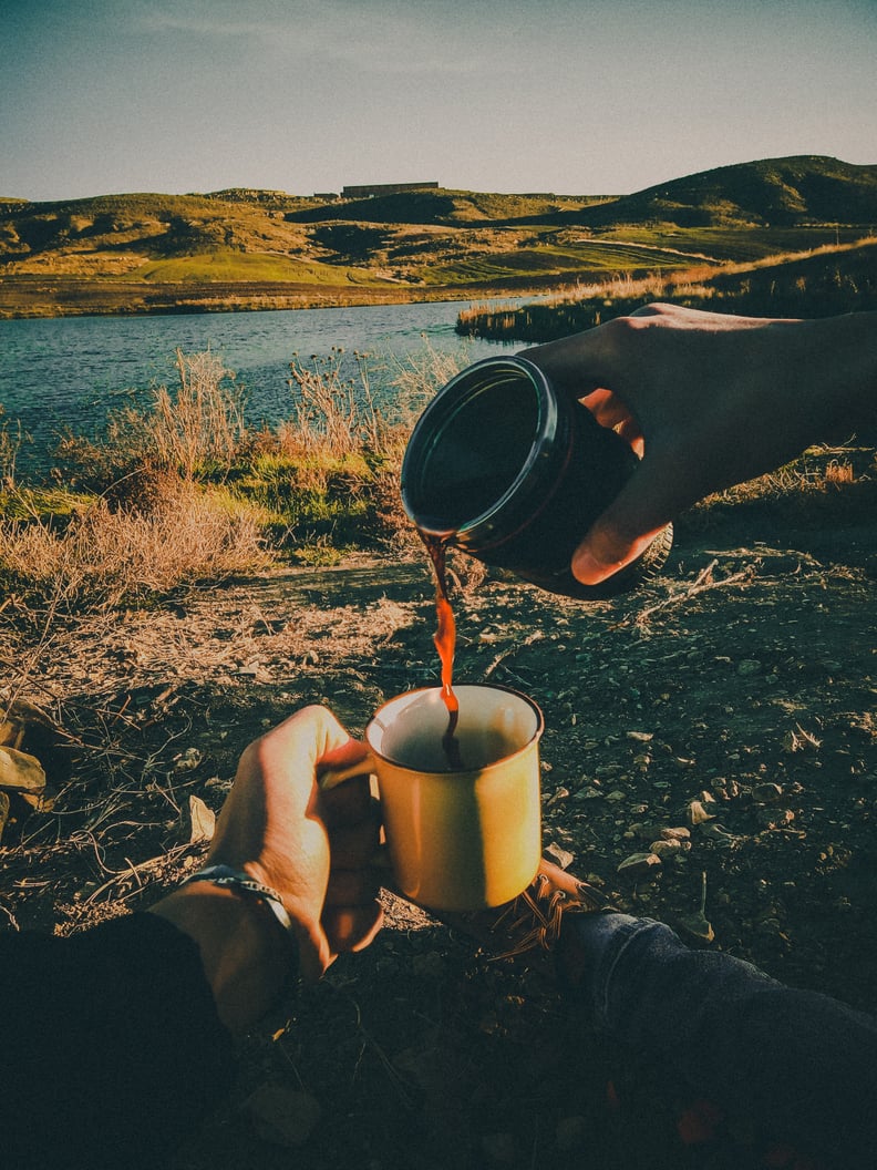 Catch the Sunrise Together With a Cup of Coffee