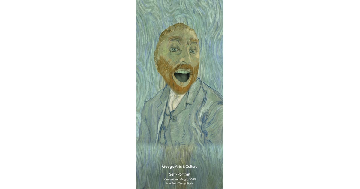 What the Vincent van Gogh "SelfPortrait" Filter Looks Like How to