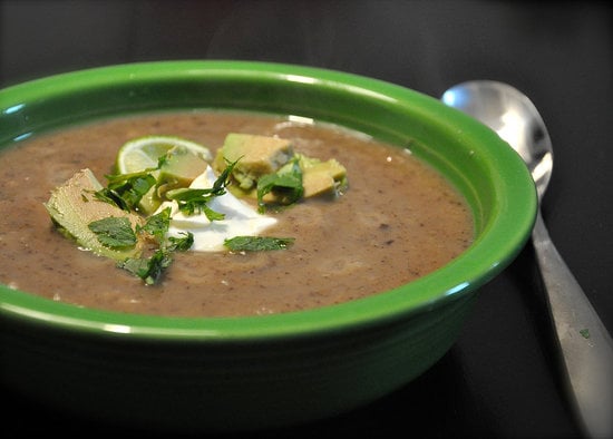 Legumes: Simple Black Bean Soup