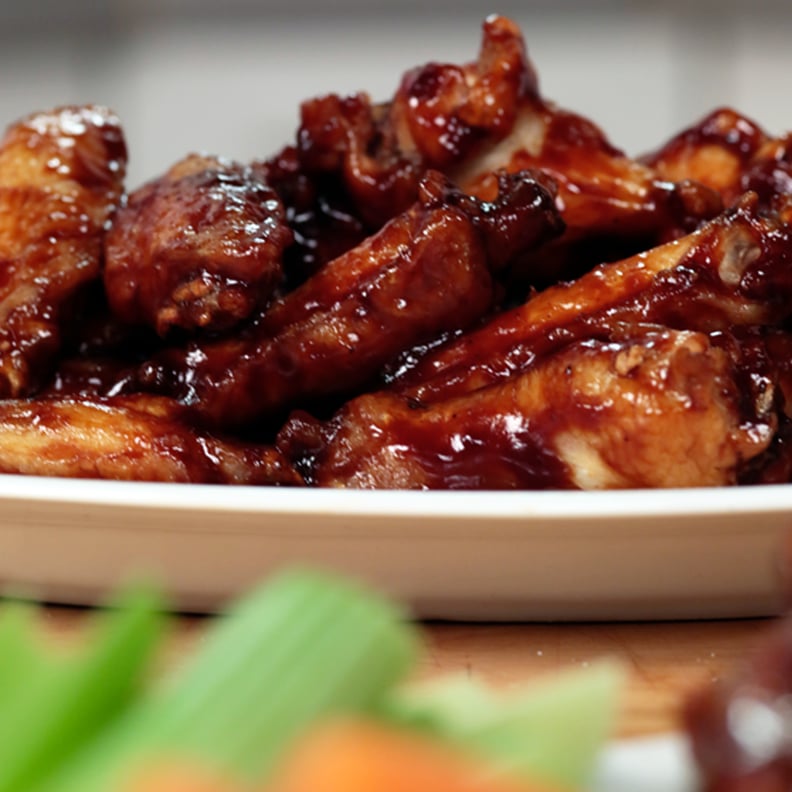 Spicy Honey-Barbecue Chicken Wings