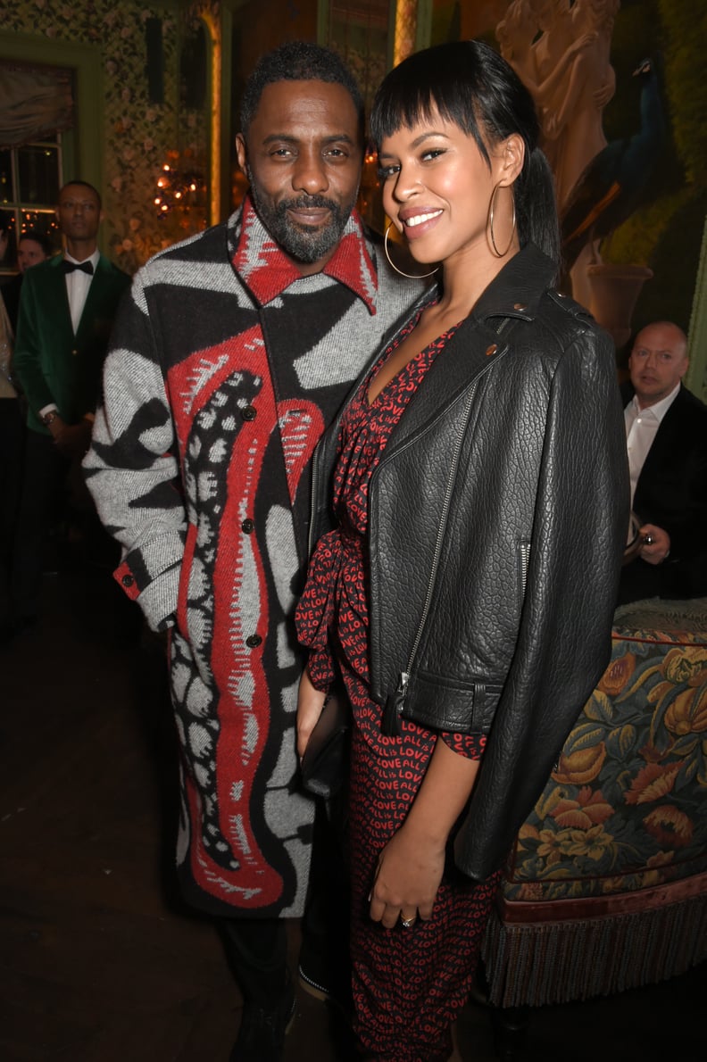 Idris Elba and Sabrina Dhowre