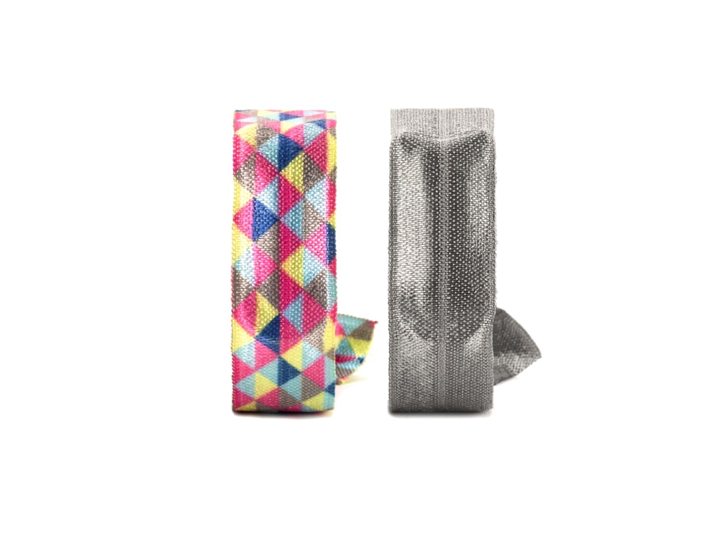 The Ribbon Wristband ($15 for the two-pack) fits many fitness trackers, including the Fitbit Flex, Fitbit One, Garmin Vivofit, Misfit Shine, Misfit Flash, and Jawbone UP MOVE.