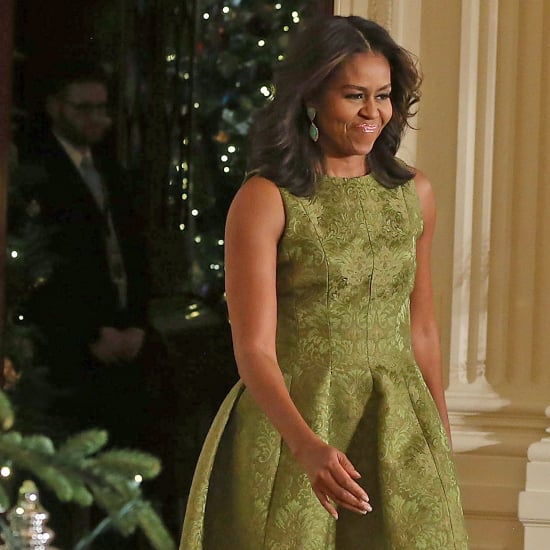 Michelle Obama Dress For the White House Holiday Decorations