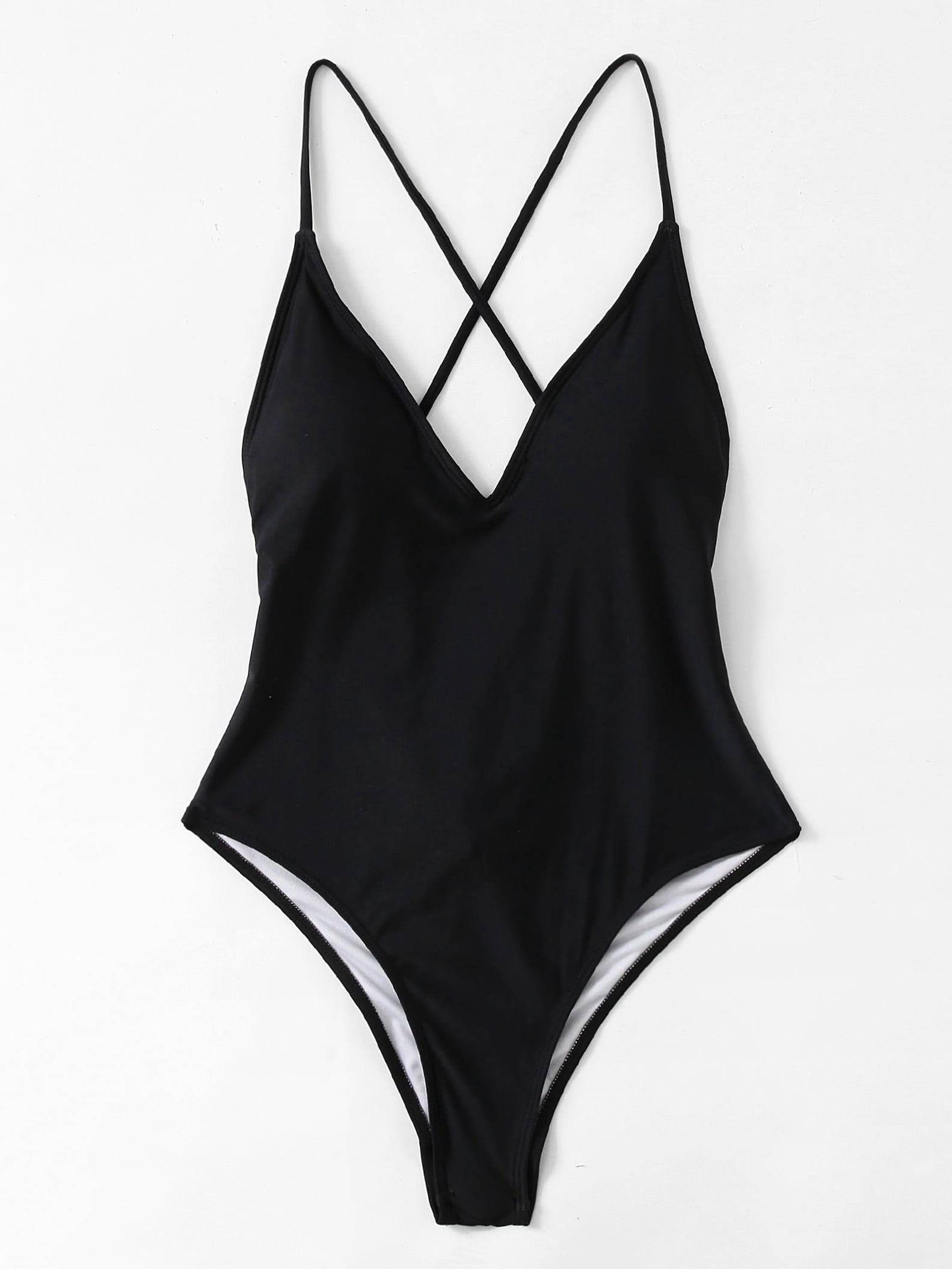 Miley Cyrus's Black Swimsuit With Logo Straps at the Beach | POPSUGAR ...