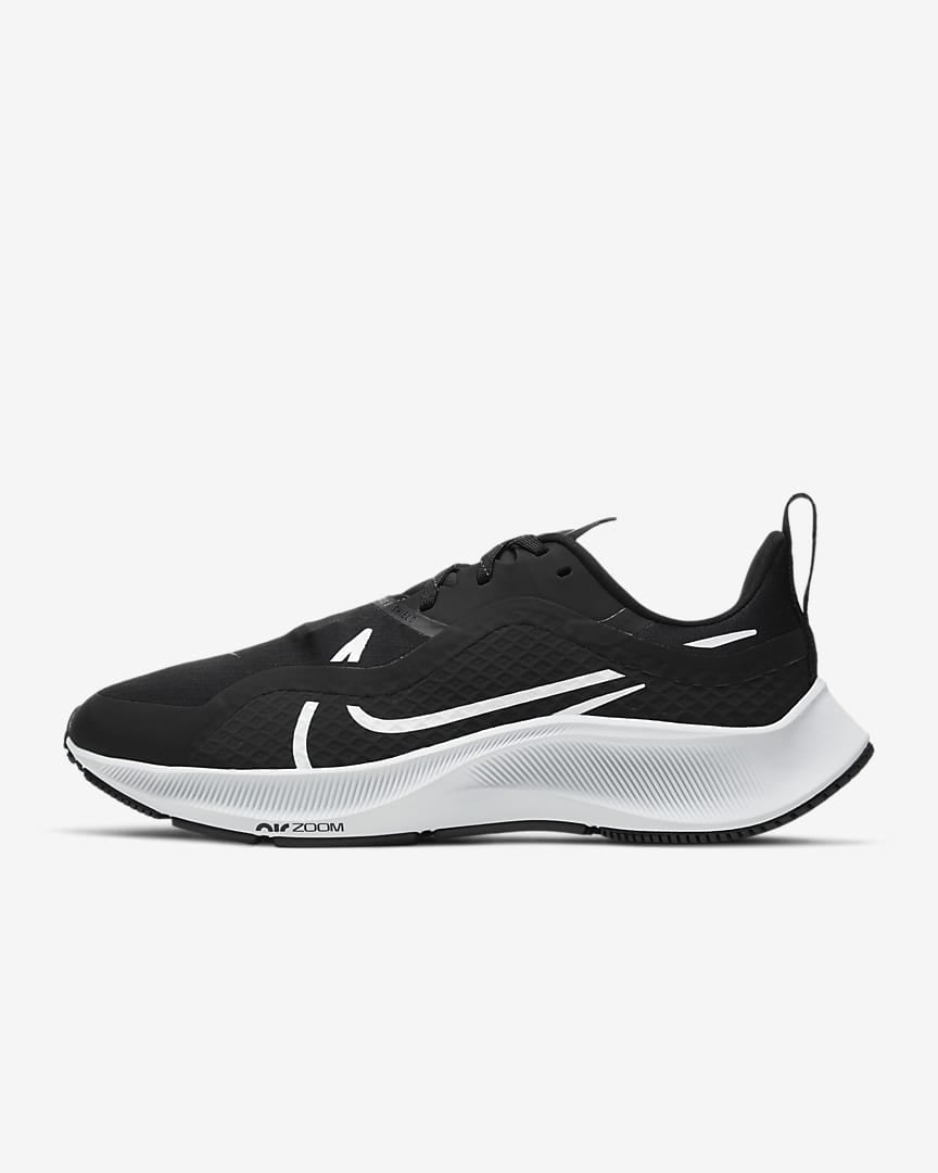 womens black and white tennis shoes