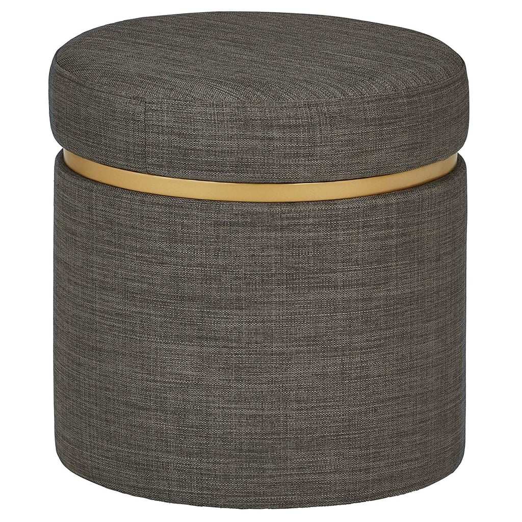 Rivet Asher Modern Storage Ottoman