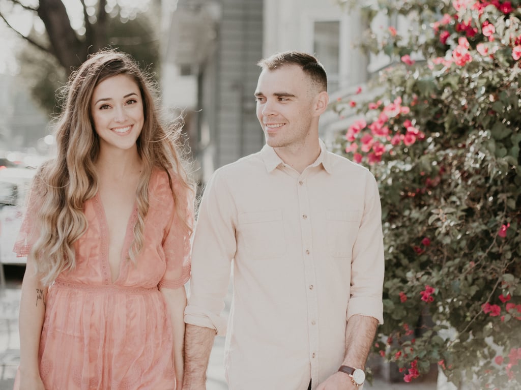 Champagne and Candy Engagement Shoot