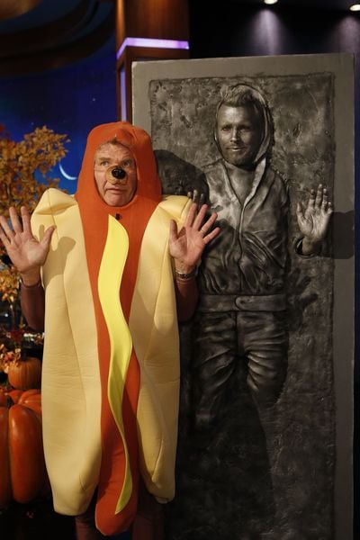 Dicky Barrett and Harrison Ford as Han Solo and a Hot Dog