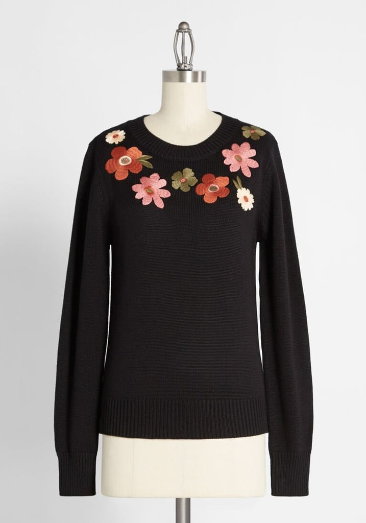 An Autumn Bouquet Pullover Sweater