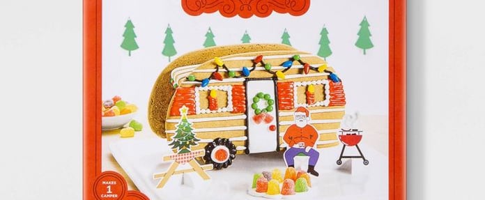 Holiday Camper Gingerbread Kit at Target