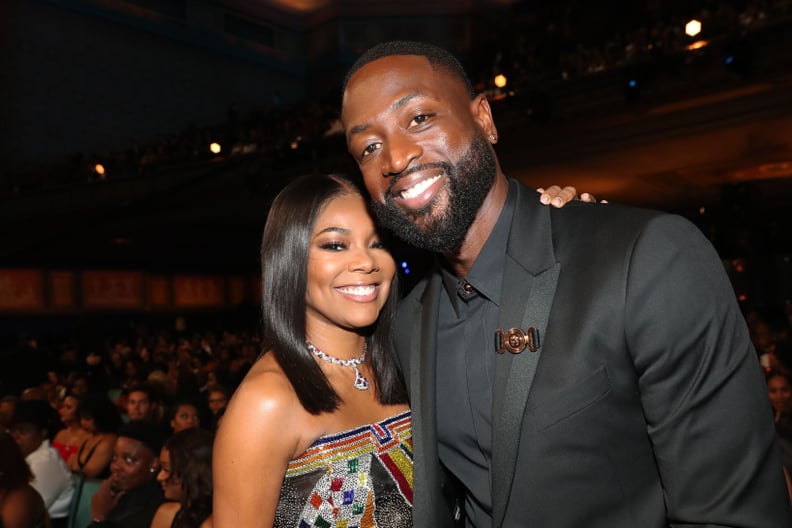 Gabrielle Union and Dwyane Wade at the 2023 NAACP Image Awards