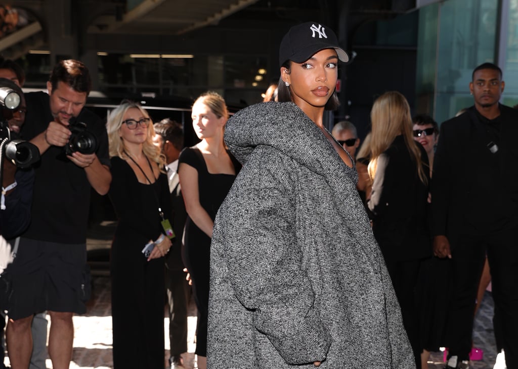 Lori Harvey's Massive Coat at NYFW | Photos