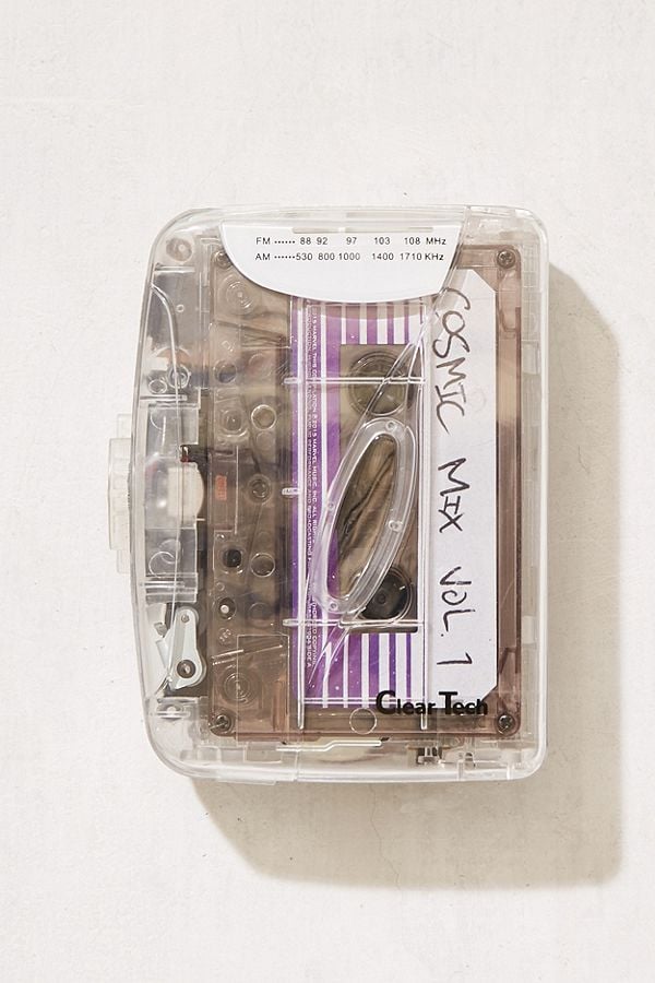 Clear Cassette Player