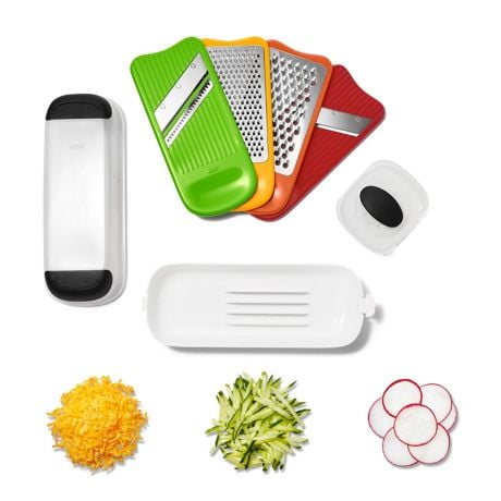 OXO Good Grips Complete 7-Piece Grate and Slice Set