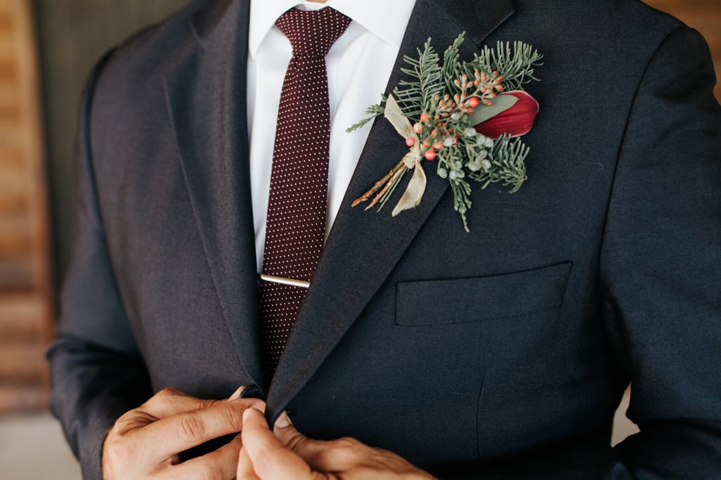 Evergreen Boutonniere