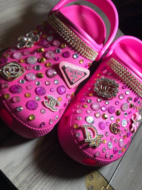 Nicki minaj croc charms clearance