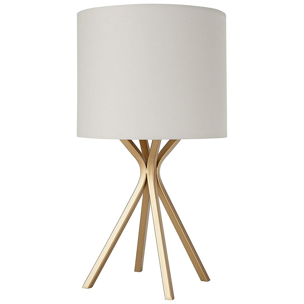 Rivet Gold Bedside Table Desk Lamp