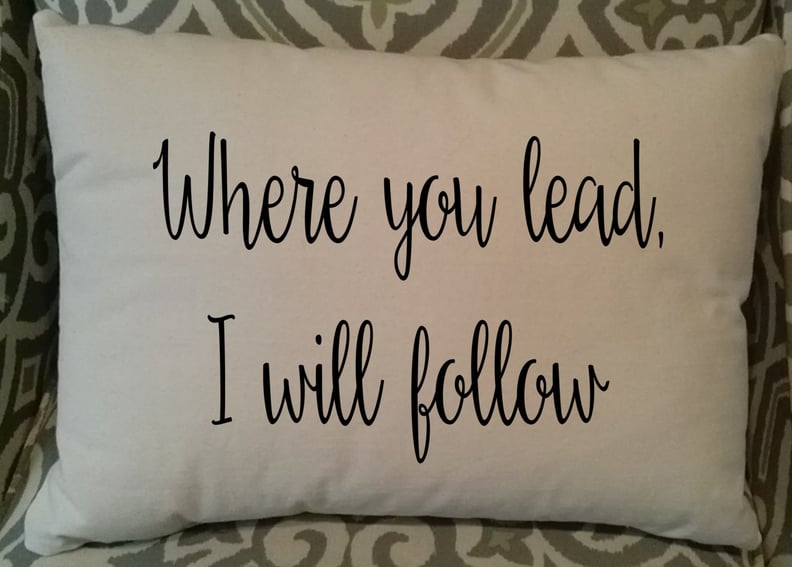 Gilmore Girls Quote Nursery Pillow