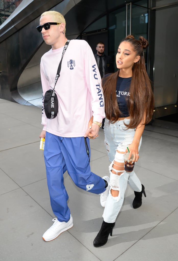 Pete Davidson Platinum Blond Hair July 2018