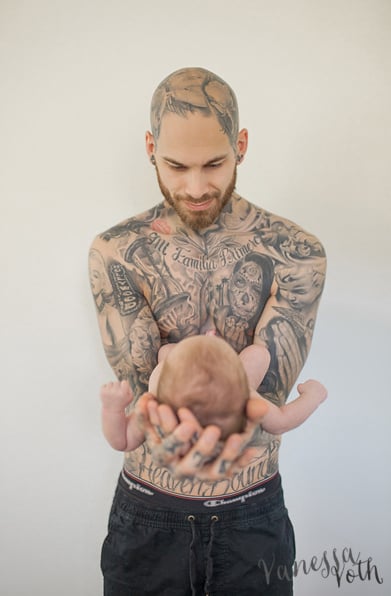 Hot Dads With Tattoos