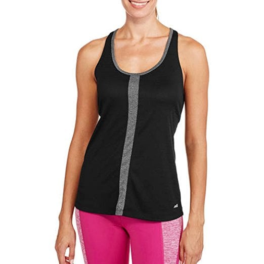 Women's Active Fashion Texture Moisture Wicking Tank Top With Back Straps
