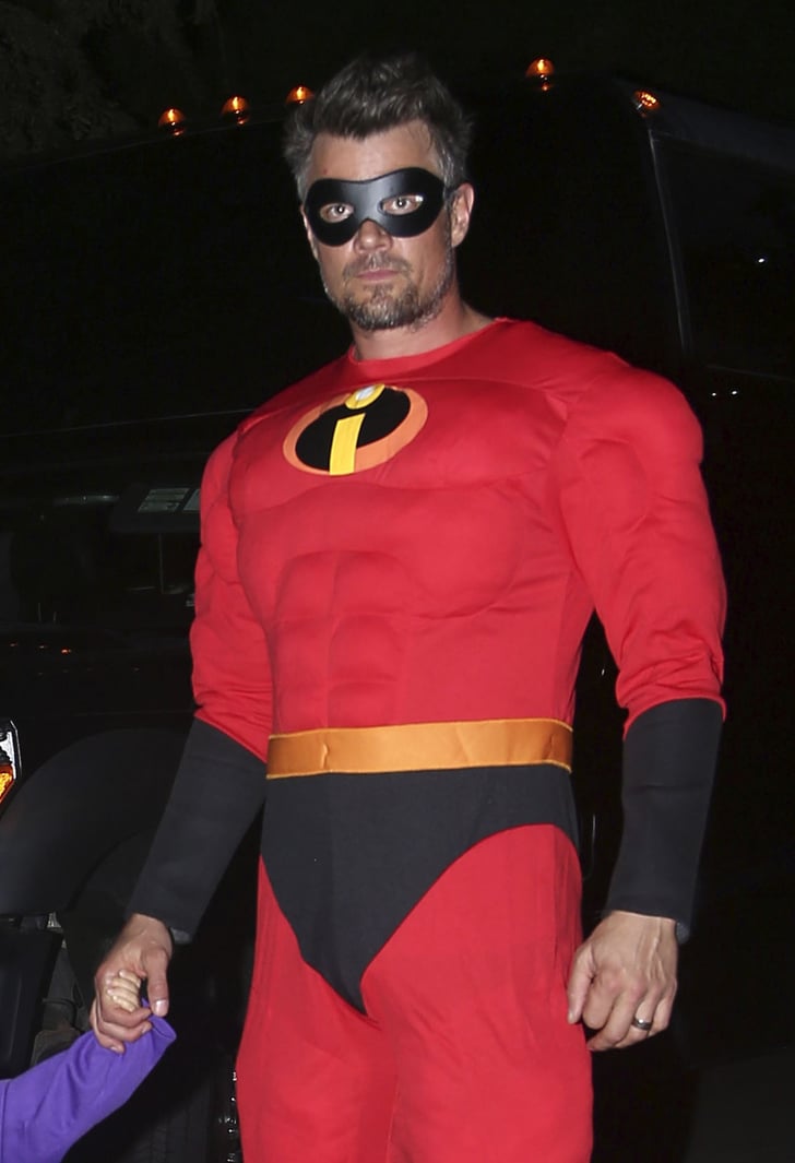 Josh Duhamel as Mr. Incredible Celebrity Halloween Costumes 2016