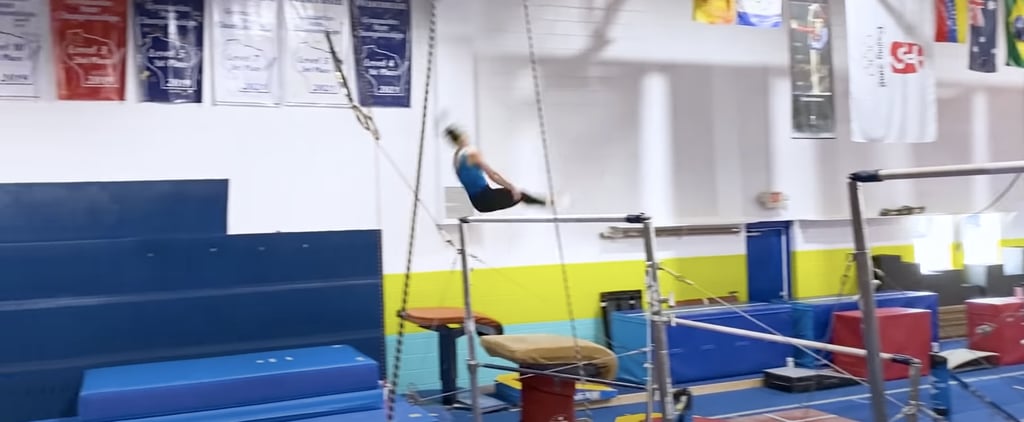 Watch Chellsie Memmel Do a Yurchenko Double Pike at Practice
