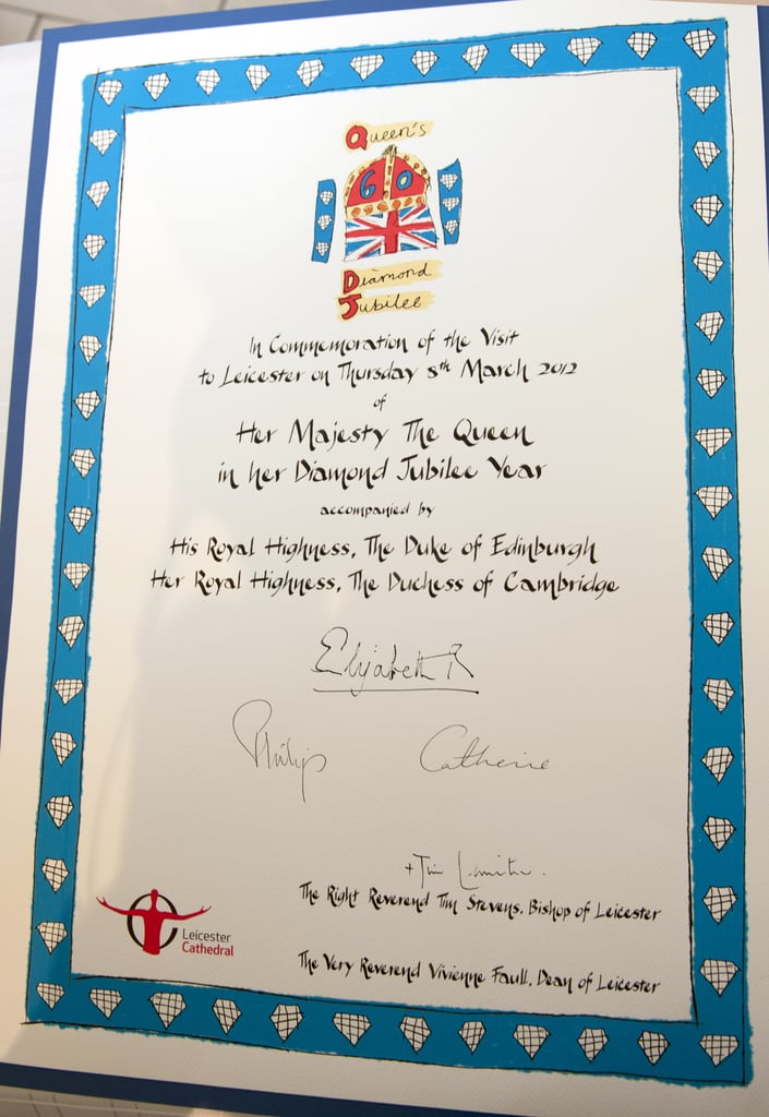 Kate Middleton's Handwriting Pictures