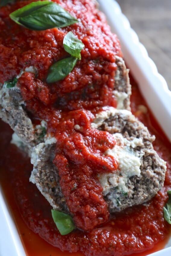 Keto Lasagna Meatloaf