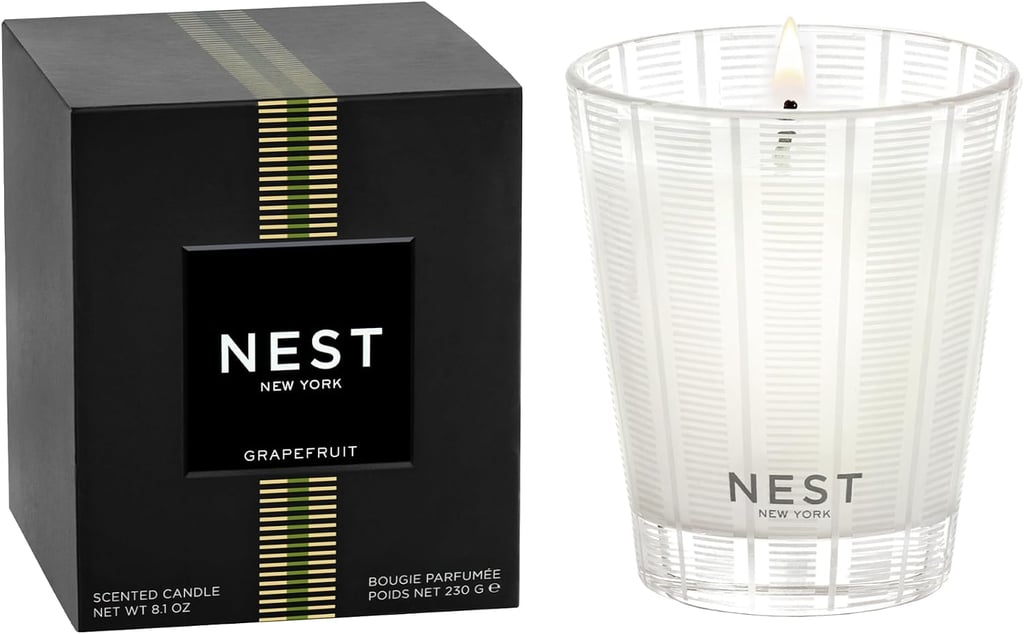 NEST New York Scented Classic Candle, Grapefruit ($35, originally $50)
Who doesn't love a good candle or home scent? I love choosing one that feels like a little personality pick for my apartment — or matches my mood or the season. NEST New York's candles look sleek, come in a range of fragrances, and are made with premium wax for a clean, even burn of 50 to 60 hours.