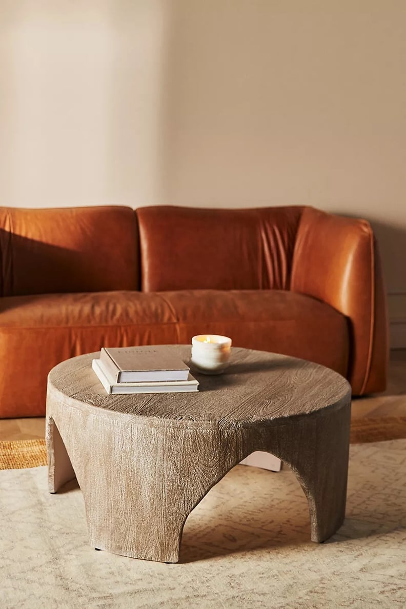An Earthy Round Coffee Table