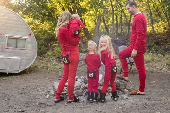 bear bum onesie baby