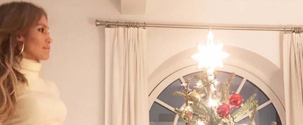 Jennifer Lopez and Alex Rodriguez Christmas Tree