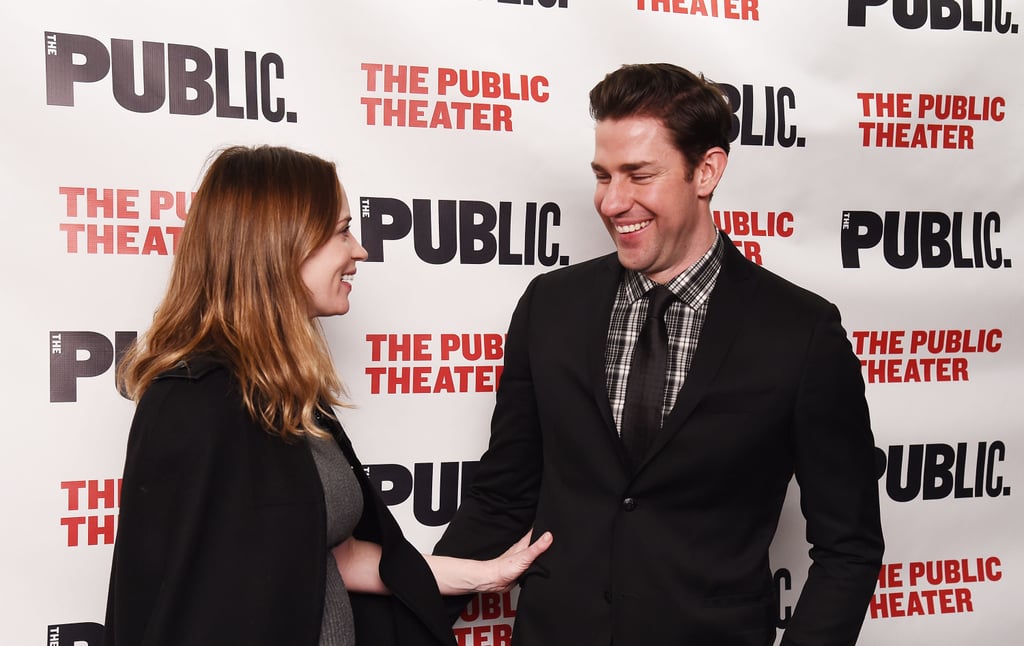 Emily Blunt and John Krasinski on the Red Carpet March 2016