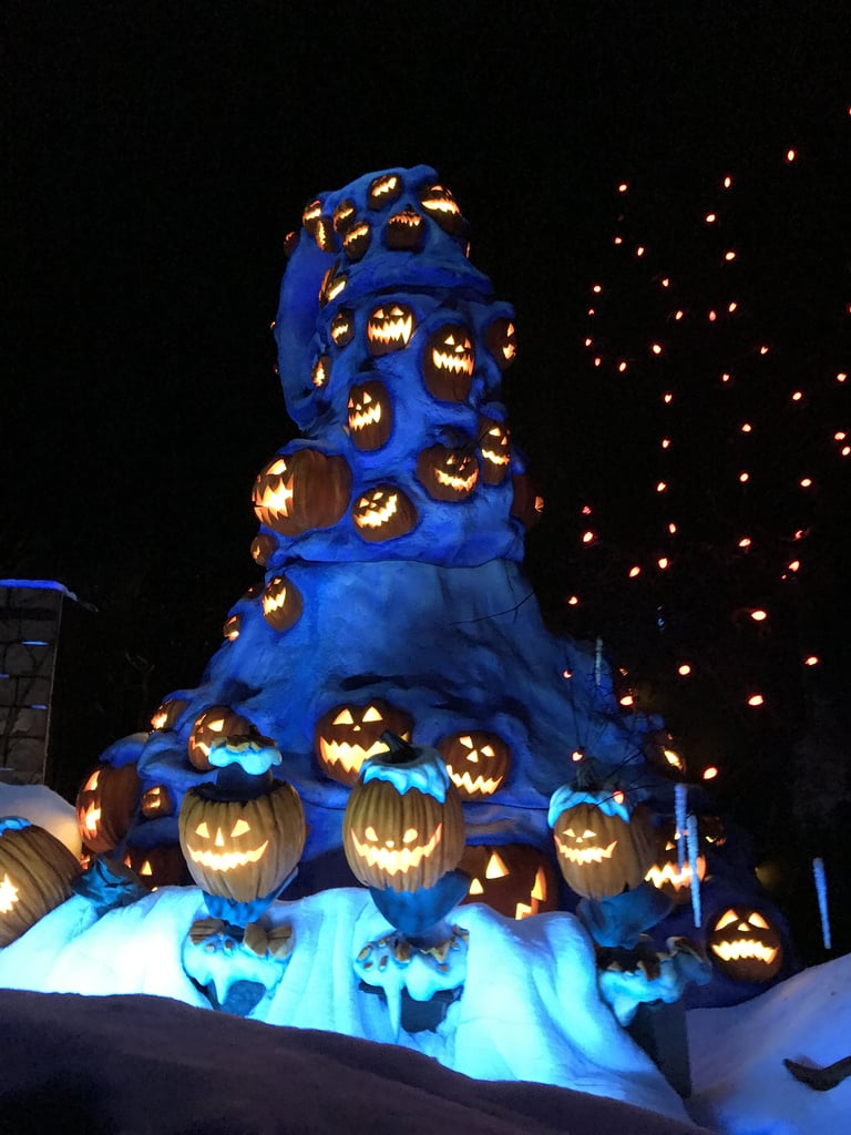 You can relive your favorite Nightmare Before Christmas scenes.