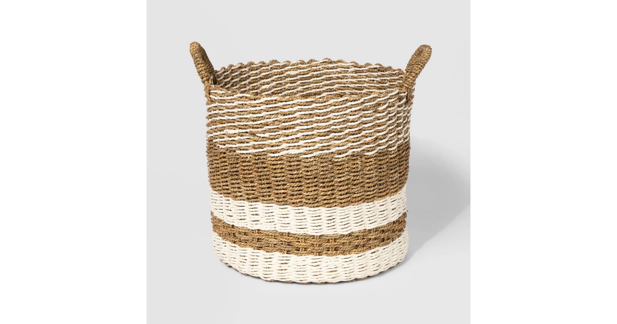 Woven Seagrass Basket Best Organization Products at Target 2020 POPSUGAR Home Photo 36
