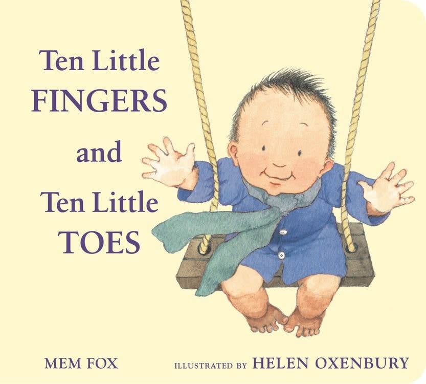 0-2岁:十个小指头和十个小脚趾