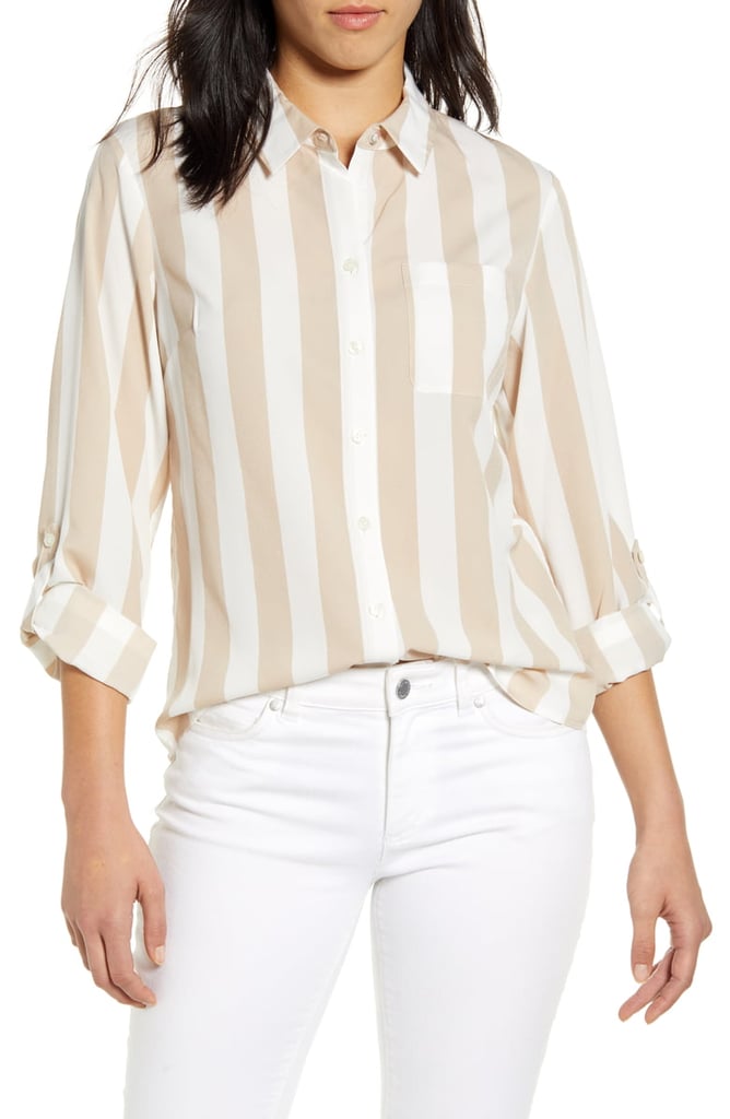 Tommy Hilfiger Lawn Stripe Button-Up Shirt