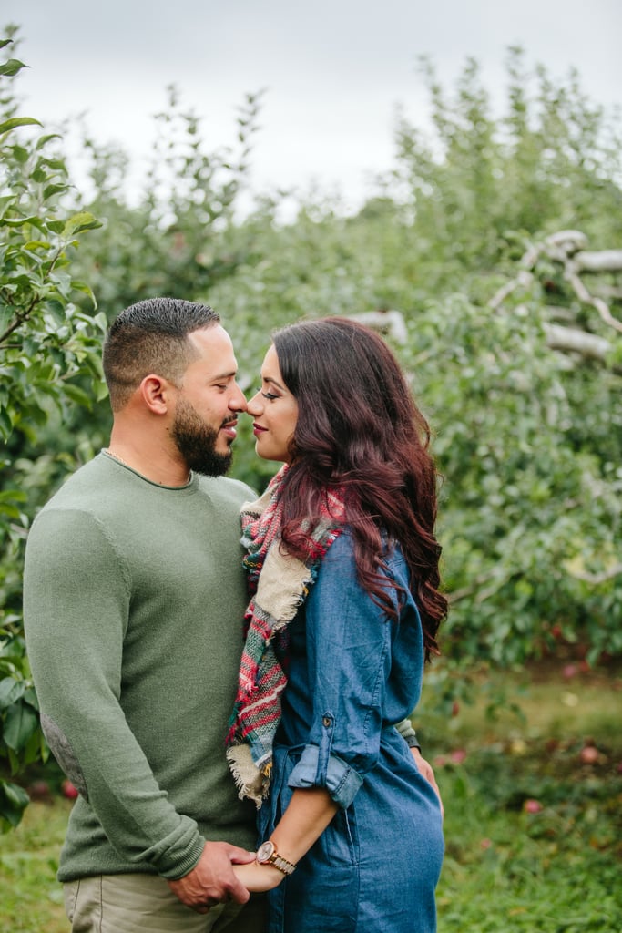 Apple Orchard Engagement Shoot