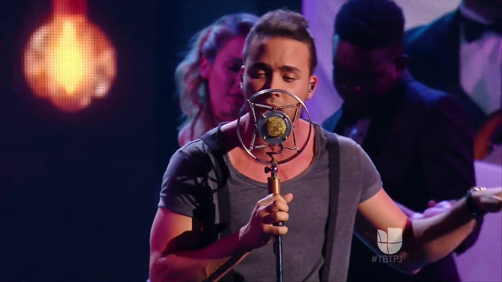 Prince Royce Performing "Stand by Me"