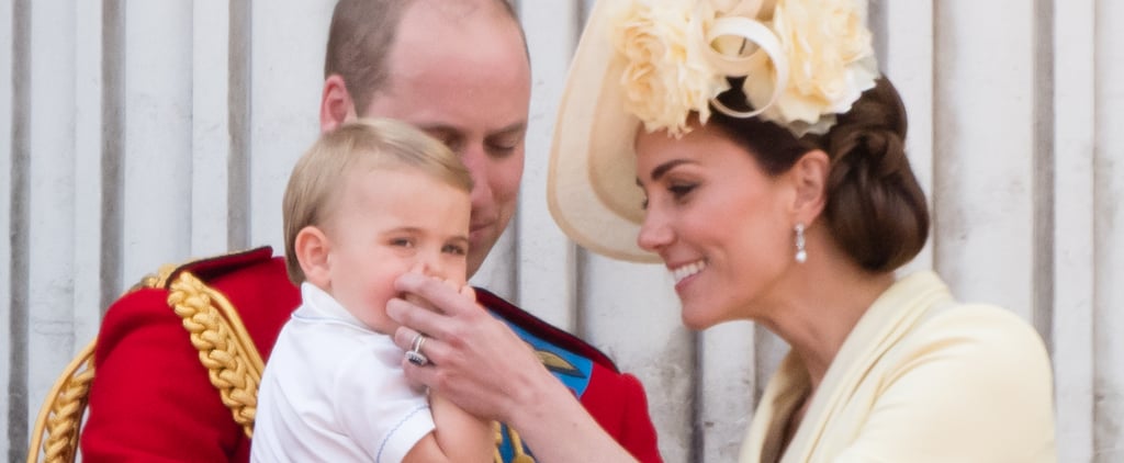 Prince Louis Sucking His Thumb at Trooping the Colour 2019