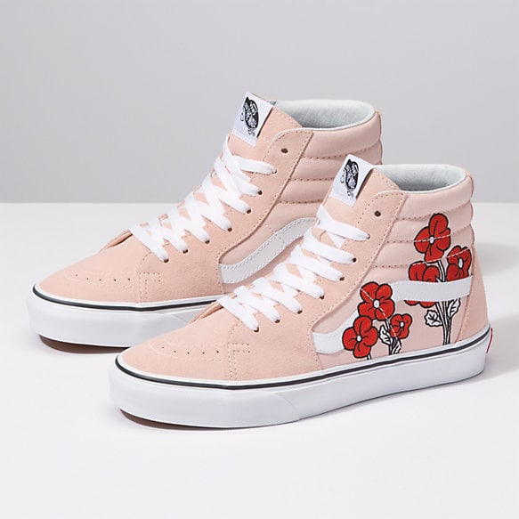 Disney x Vans Sk8-Hi in Mickey Mouse and Minnie Mouse/Pink