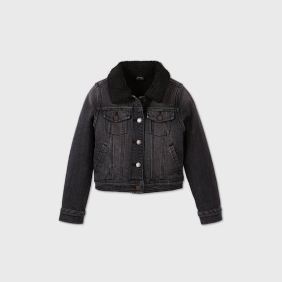 Art Class Sherpa Denim Jacket